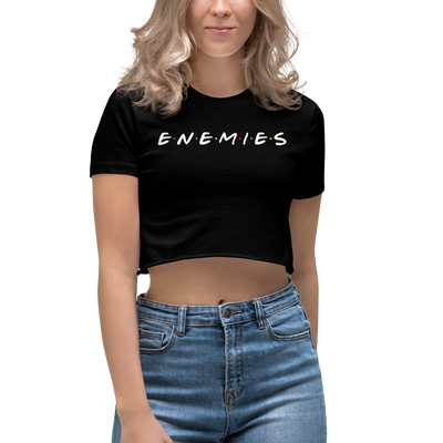 ENEMIES (WL) Women's Cropped T-Shirt