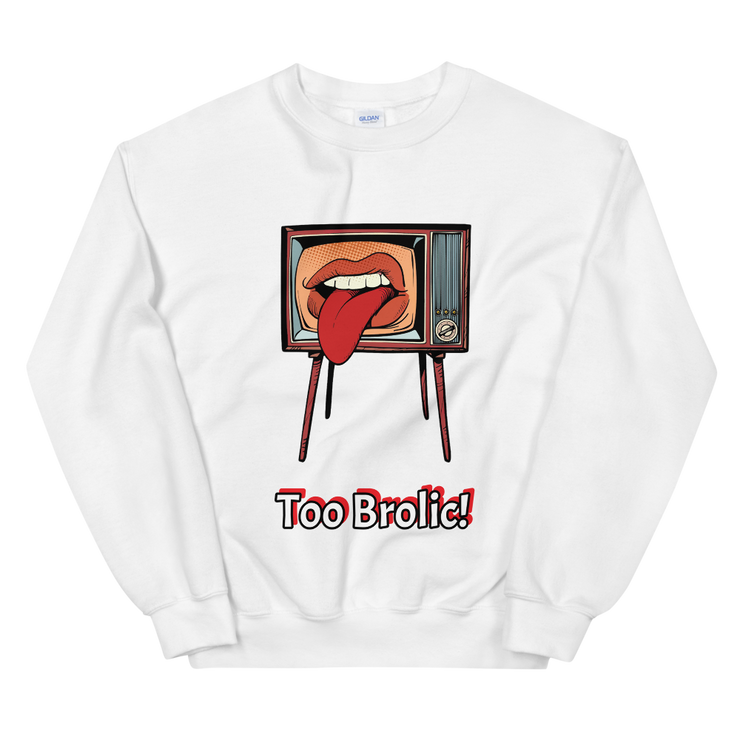 Hood Theory x James Caimen (Too Brolic!) Unisex Crew Neck Sweatshirt