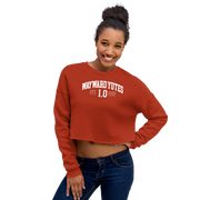 Hood Theory Memes (WAYWARD YUTES-WL) Women's Crop Sweatshirt