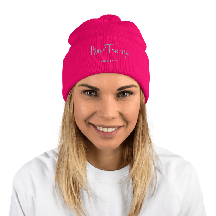 Hood Theory Women's Pom-Pom Beanie