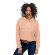 yeah aight (WNB) Women's Crop Hoodie