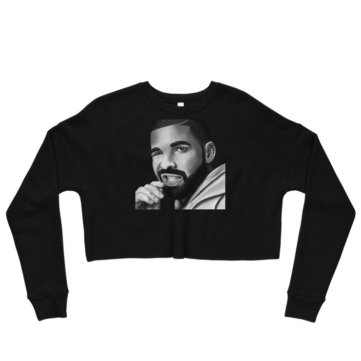 Hood Theory Hip Hop (DRAKE) Women's Crop Sweatshirt