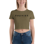 ENEMIES (BL) Women’s Crop Tee BC