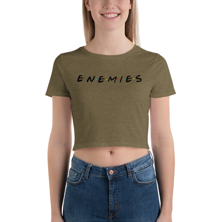 ENEMIES (BL) Women’s Crop Tee BC