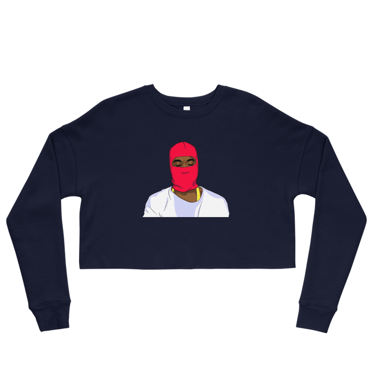 Hood Theory Hip Hop (YE) Women's Crop Sweatshirt