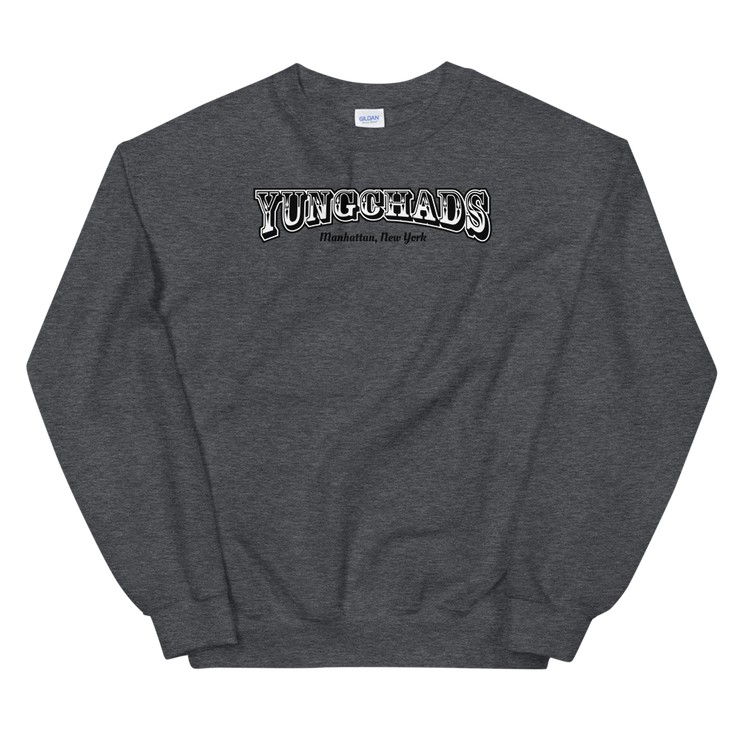 Hood Theory Memes (YUNGCHADS-FBL) Unisex Crew Neck Sweatshirt