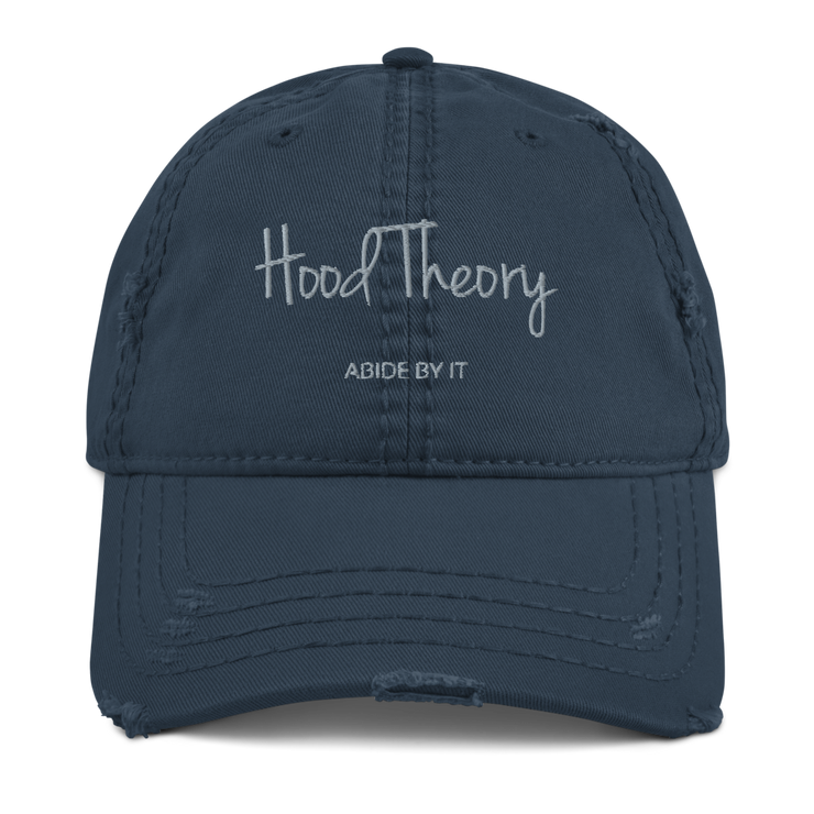 Hood Theory (GEL) Unisex Distressed Dad Hat