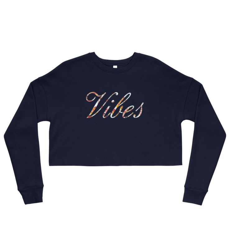 Hood Theory x James Caimen (Vibes) Women's Crop Sweatshirt