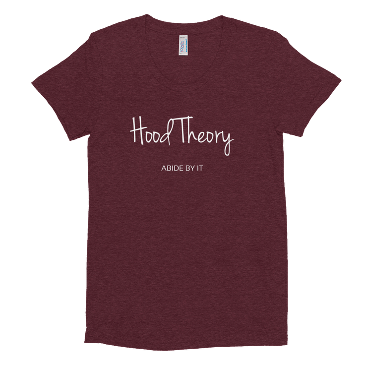 Hood Theory (WNB) Women's Tri-Blend T-Shirt AA