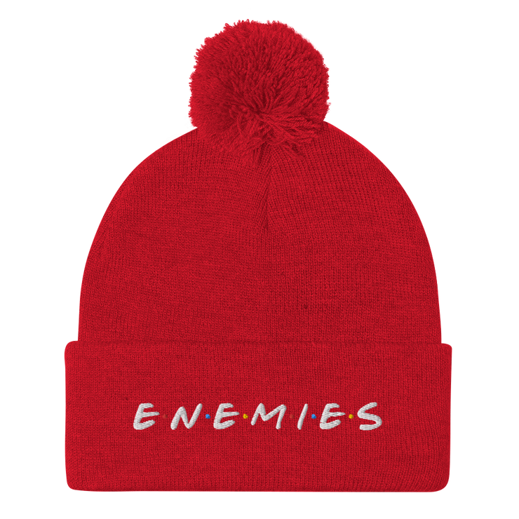 ENEMIES (WEL) Unisex Pom Pom Beanie