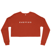 ENEMIES (WL) Women's Crop Sweatshirt