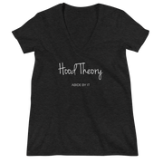 Hood Theory (WNB) Women's Fashion Deep V-neck Tee BC