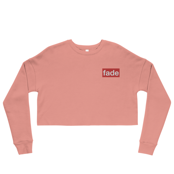 fade (RWBEL) Women's Crop Sweatshirt