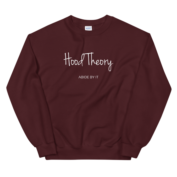 Hood Theory (WNB) Unisex Crew Neck Sweatshirt