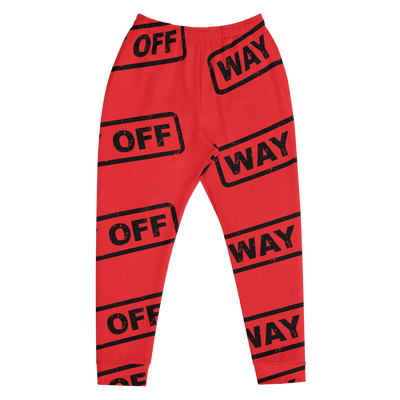 Hood Theory Memes (WAY OFF-Black) All-Over Print Unisex Joggers