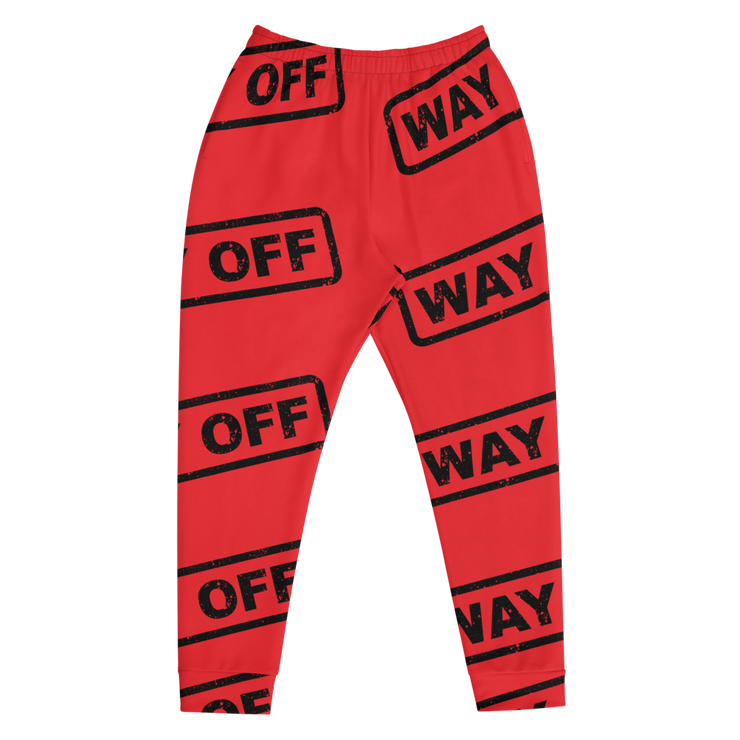 Hood Theory Memes (WAY OFF-Black) All-Over Print Unisex Joggers