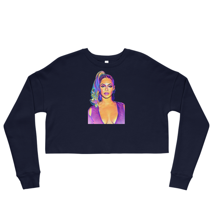 Hood Theory Hip Hop (BEYONCE) Women's Crop Sweatshirt