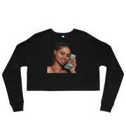 Hood Theory x James Caimen (KBNB) Women's Crop Sweatshirt