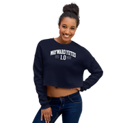 Hood Theory Memes (WAYWARD YUTES-WL) Women's Crop Sweatshirt