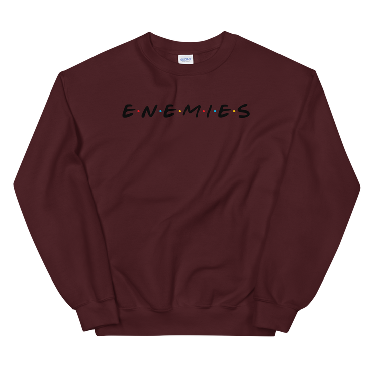 ENEMIES (BL) Unisex Crew Neck Sweatshirt