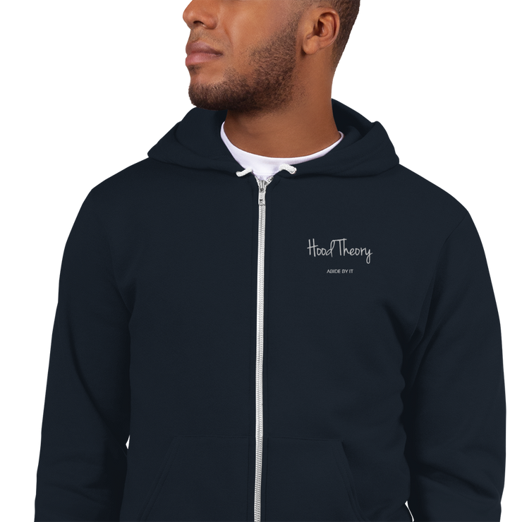 Hood Theory (WEL) Men's Zip Up Hoodie