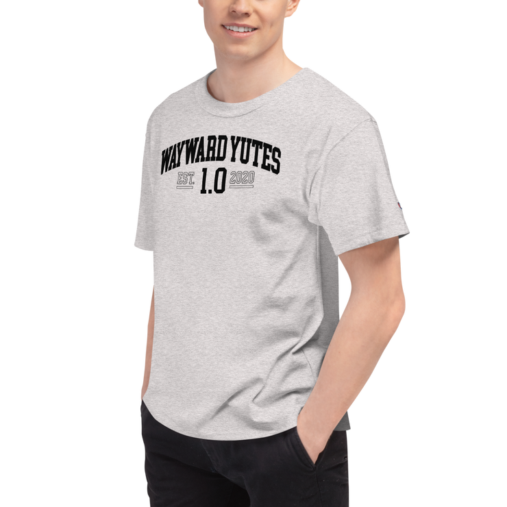 Hood Theory Memes (WAYWARD YUTES-BL) Men's Champion T-Shirt