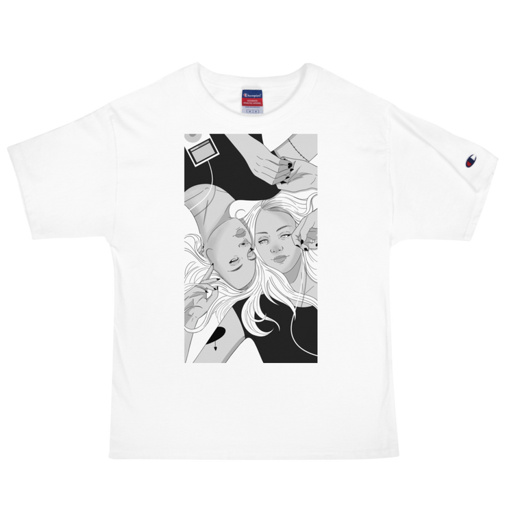 Hood Theory x James Caimen (MS) Men's Champion T-Shirt