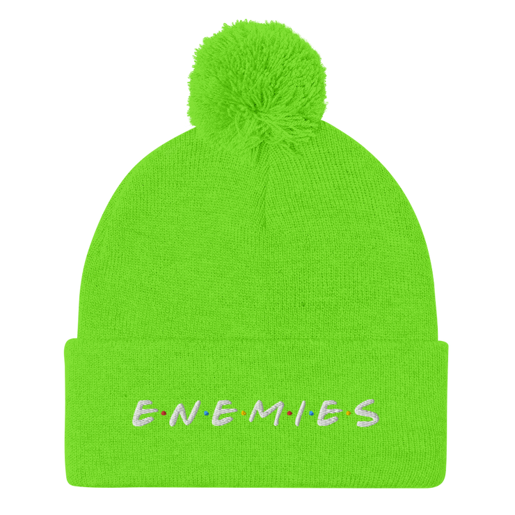 ENEMIES (WEL) Unisex Pom Pom Beanie