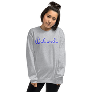 Hood Theory Memes (Wakanda-Blue-W) Unisex Crew Neck Sweatshirt