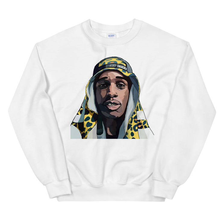 Hood Theory Hip Hop (A$AP) Unisex Crew Neck Sweatshirt