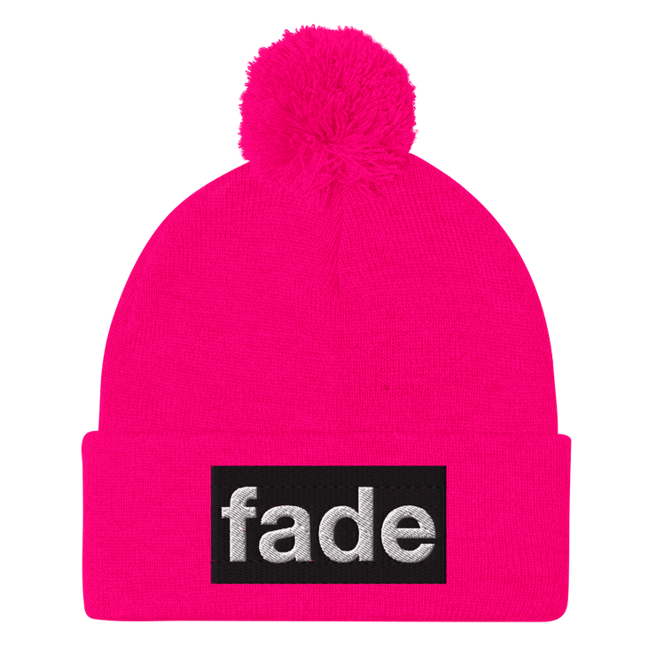 fade (BWBEL) Women's Pom-Pom Beanie