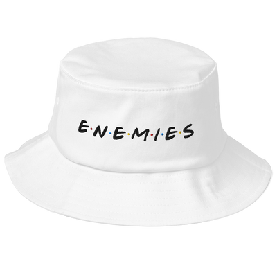 ENEMIES (BEL) Unisex Old School Bucket Hat