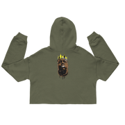 Hood Theory Hip Hop (B.I.G) Women's Crop Hoodie