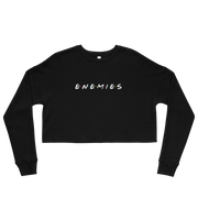 ENEMIES (WL) Women's Crop Sweatshirt