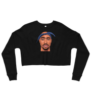 Hood Theory Hip Hop (PAC) Women's Crop Sweatshirt