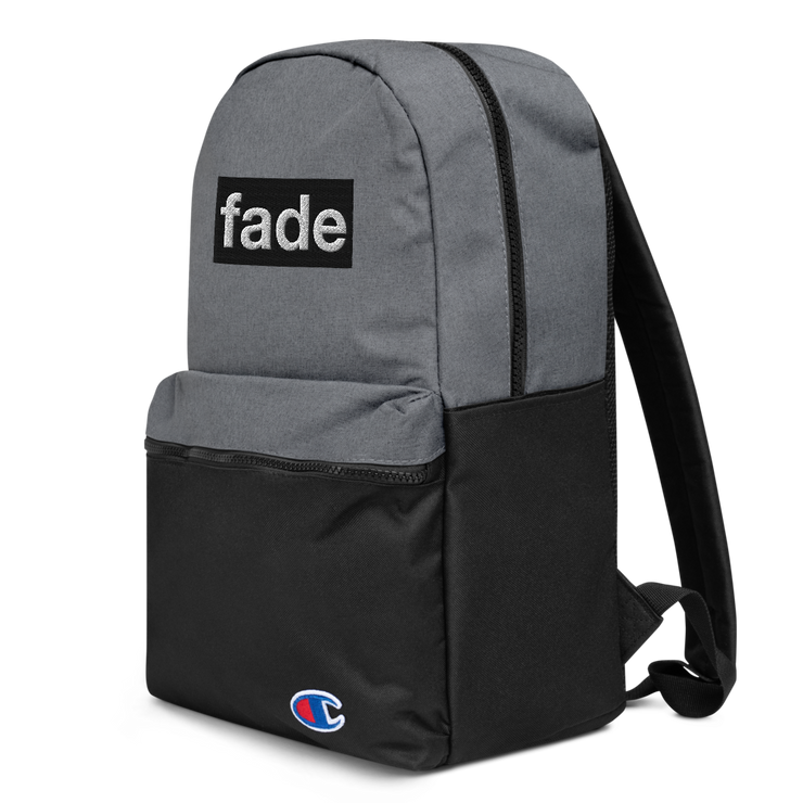 fade (BWBEL) Unisex Embroidered Champion Backpack