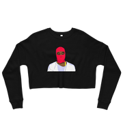 Hood Theory Hip Hop (YE) Women's Crop Sweatshirt