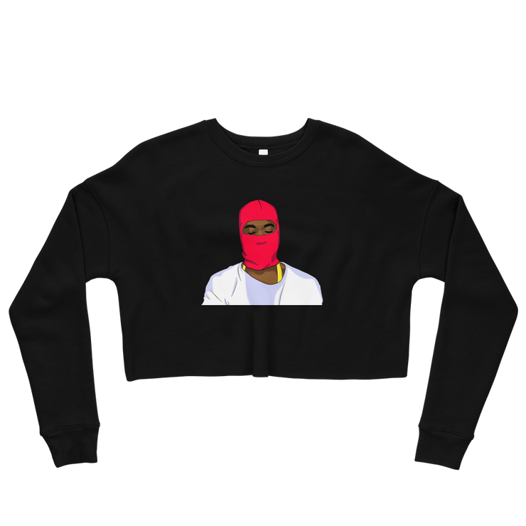 Hood Theory Hip Hop (YE) Women's Crop Sweatshirt