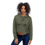 yeah aight (BNB) Women's Crop Hoodie