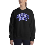 Hood Theory Memes (Corporate Junkie-Blu, Whi, Whi L) Unisex Crew Neck Sweatshirt