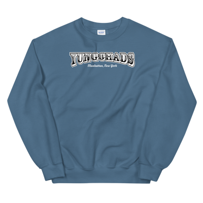 Hood Theory Memes (YUNGCHADS-PWL) Unisex Crew Neck Sweatshirt