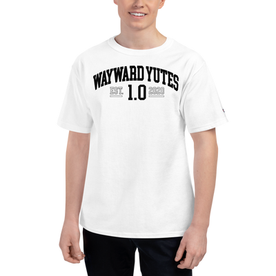 Hood Theory Memes (WAYWARD YUTES-BL) Men's Champion T-Shirt