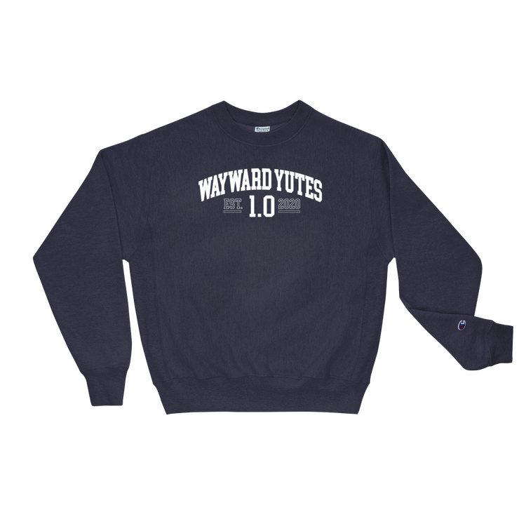 Hood Theory Memes (WAYWARD YUTES-WL) Men's Champion Sweatshirt