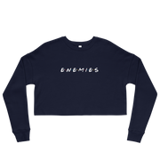 ENEMIES (WL) Women's Crop Sweatshirt