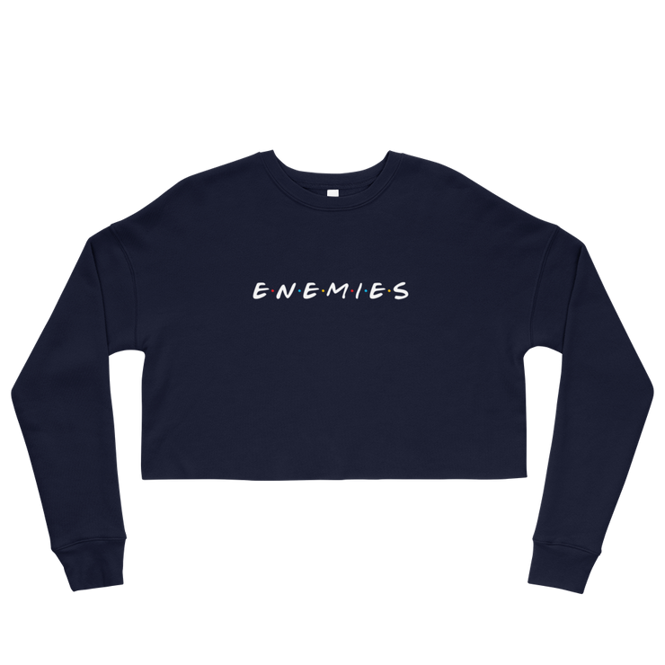 ENEMIES (WL) Women's Crop Sweatshirt