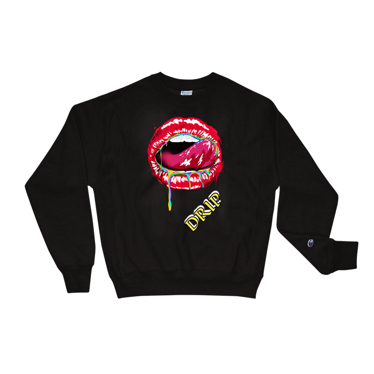 Hood Theory x James Caimen (DRIP) Men's Champion Sweatshirt