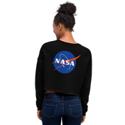 Hood Theory Memes (N.B.T) Women's Crop Sweatshirt