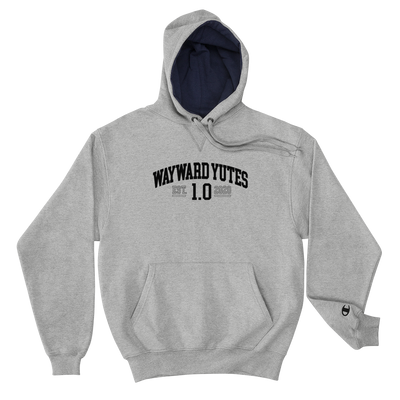 Hood Theory Memes (WAYWARD YUTES-BL) Men's Champion Hoodie