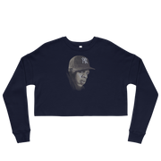 Hood Theory Hip Hop (JAY-Z) Women's Crop Sweatshirt