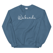 Hood Theory Memes (Wakanda-White-W) Unisex Crew Neck Sweatshirt